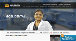 Desktop Screenshot of goeldentalcare.com